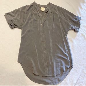 EUC ANTHROPOLOGIE Maeve Button Down Blouse